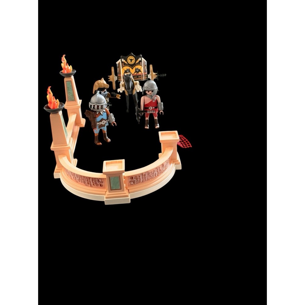 Playmobil 6868 Gladiator Arena Starter Set INCOMPLETE Preowned
